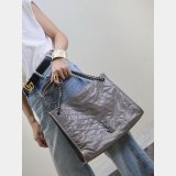 Saint Laurent Niki Shopping Best Sale Vintage Leather 577999 Bag