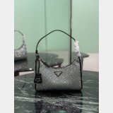 Prada Re-Edition 2005 Crystal Satin Mini Bag