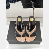 Saint Lauren OPYUM mules in satin crepe
