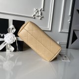 Luxury 1:1 Quilted Suede AS59706 Maxi Hobo Chain Bag