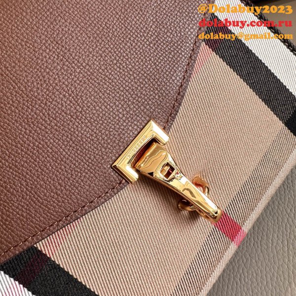 Best Burberry Grain Patchwork House Check Crossbody 8131 Bag