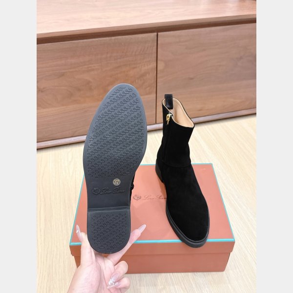 Top Loro Piana Suede Women Boots