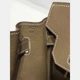Best hermes Human handmade stiching birkin 29cm Handbag