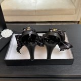 CC 26 Lambskin And Silk high heel Sandals