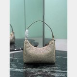 Prada Re-Edition 2005 Crystal Satin Mini Bag