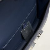 Luxury Hermes handmade Stiching Constance Elan Bag 24cm