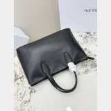 The row Polished Saddle Leather Marcel Bag