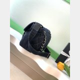 Denim Quilted Luxury AS2137/AS2136 Denim Trip Single Flap Blue