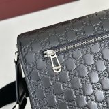 Gucci GG Emblem Medium Crossbody Messenger For Men 850235 Bag