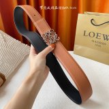Top Reversible Anagram Supple Grain Calf Belt 4CM