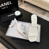 CC 26 Patent Calfskin Mules