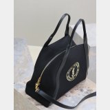 Saint Laurent Rive Gauche Bowling Tote Canvas 774048 Bag