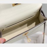Hermes human handmade stiching mini Kelly bag 2026