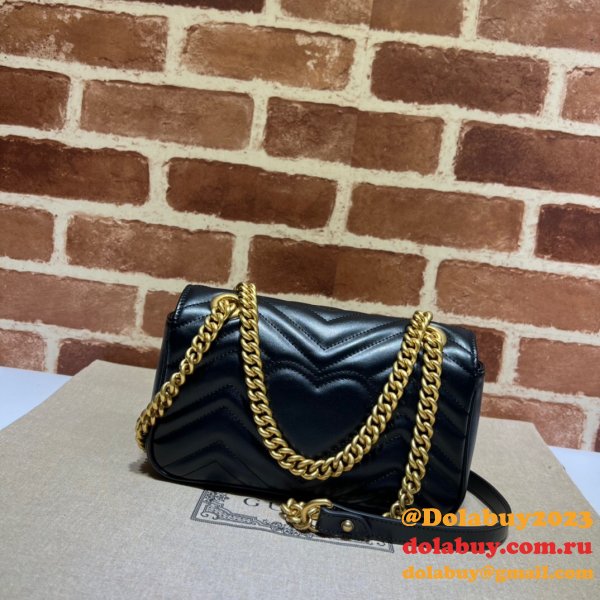 High Quality Replica 446744 MARMONT SMALL GG HANDBAG
