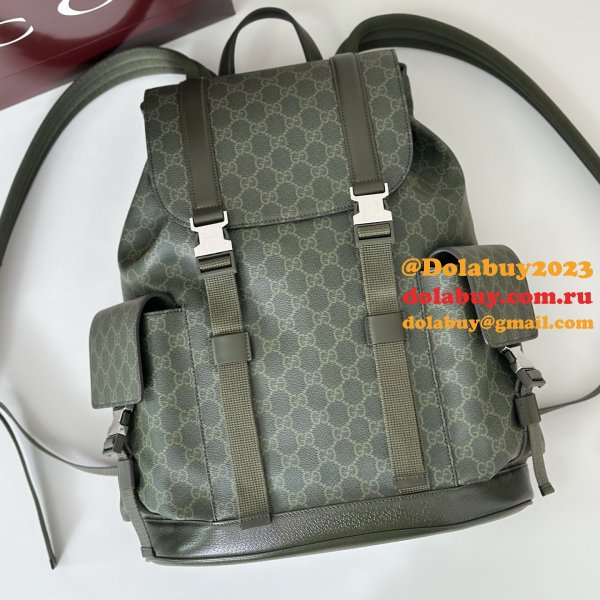 Gucci GG Monogram Large Backpack 792080 Fashion Bag