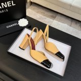 CC 1:1 25K HIGH-HEELED SQUARE-TOE SLINGBACK
