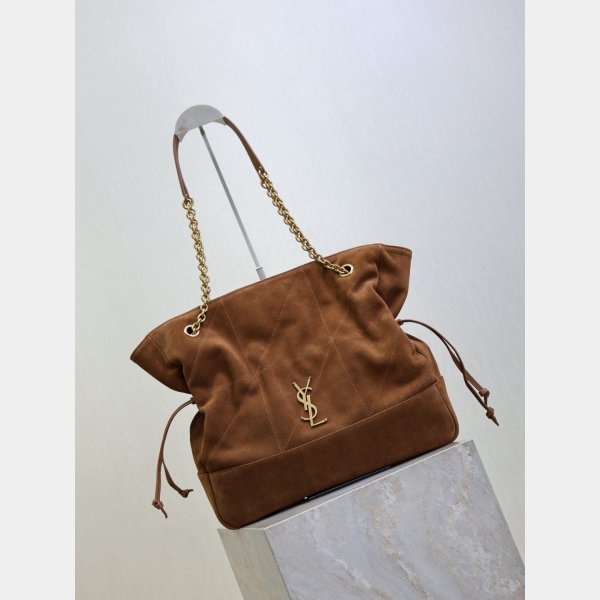 Saint Laurent Luxury 809824 Jamie Shopping Lambskin Bag