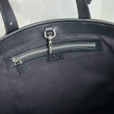 Gucci GG Emblem Large Tote Men Black 850218 Bag