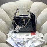 2026 Small CC 25 bag BLACK WHITE AS5293