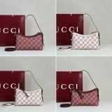 Gucci High Quality  847450 GG Emblem Small Shoulder Bag