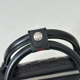 Gucci Fashion 855789 Men Travel GG Emblem Small Duffle Bag