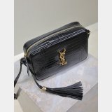 Designer Fake YSL Loulou 520534 Black Handbags Online