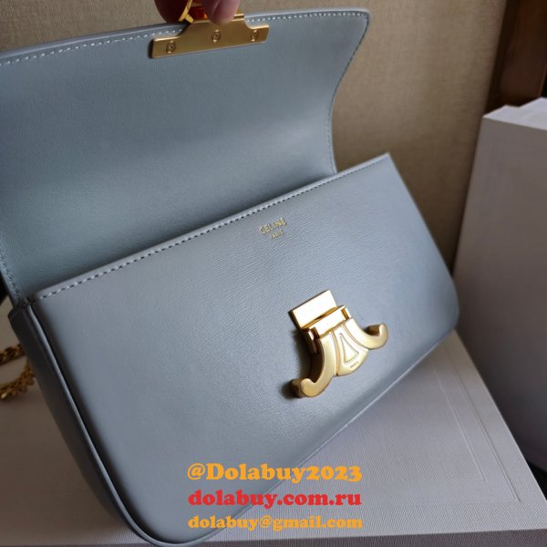 Celine CHAIN SHOULDER Triomphe 20.5CM BAG