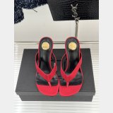 Saint Lauren OPYUM mules in satin crepe