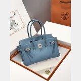 Luxury hermes Human handmade stiching birkin 29cm Handbag