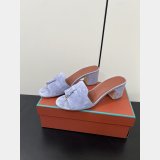 Loro Piana Summer Charms Heel Sandal