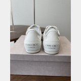 Sunny F Leather Mix and Jimmy Choo Lace Low Top Trainers