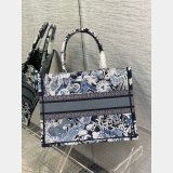 First Top Leather Fake Dior Designer CD Book Tote 36/41.5CM Bag