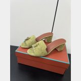 Loro Piana Summer Charms Heel Sandal