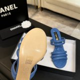 CC 26 Quilted 70mm Sandal Sheepskin