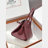 Luxury hermes Human handmade stiching birkin 29cm Handbag