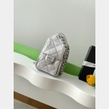 Quilted Replica AS5631 Hobo Suede Shoulder Bag