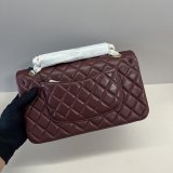 High Quality CC FLAP Lambskin Handbags 25CM