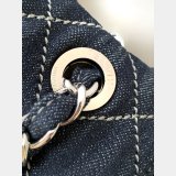 Denim Quilted Luxury AS2137/AS2136 Denim Trip Single Flap Blue