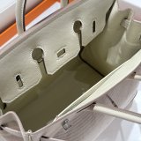 Best Hermes Birkin handmade Stiching Handbags Swift Leather 25CM