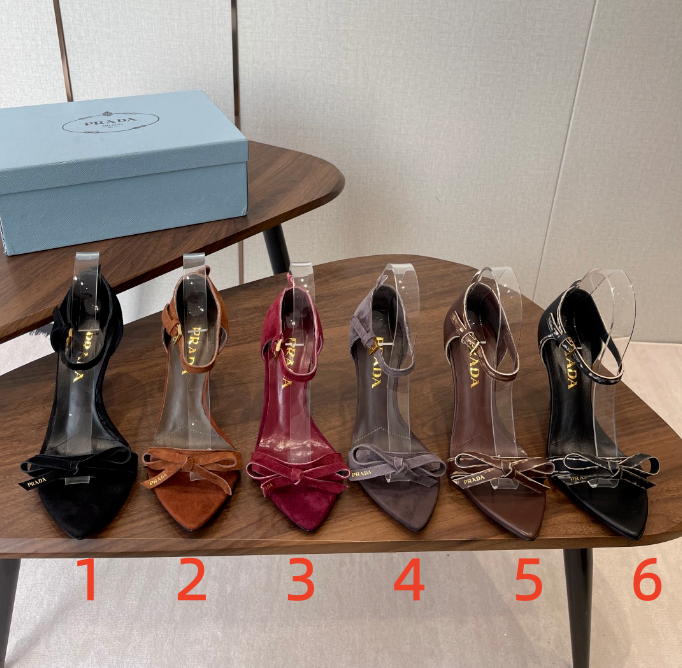Prada Bow Heels Sandal